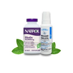 Combo Mọc tóc Minoxidil 2% Bailleul Pháp - 01