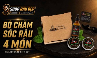 Bộ chăm sóc râu 4 món Beard Care Gift Set gồm những gì?