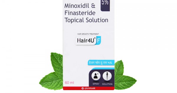 Thuốc mọc tóc Hair 4U F Solution trị hói đầu rụng tóc - Hair-4U-F