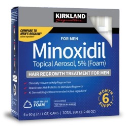 Thuốc Mọc Tóc Kirkland Minoxidil 5% Dạng Bọt