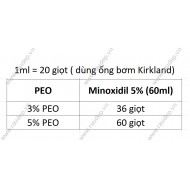 PEO Mix Hỗ Trợ Mọc Râu Nhanh Hơn - 1.2ml