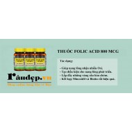 Folic Acid 800mcg Mason Natural