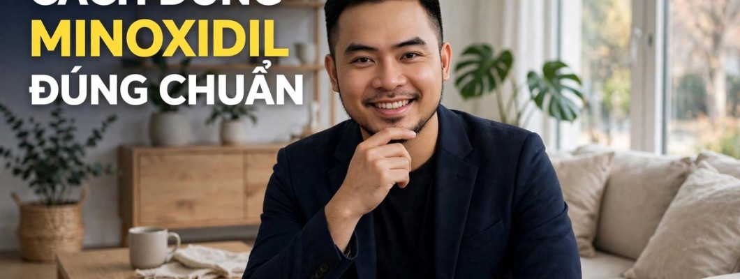 Cách dùng Minoxidil đúng chuẩn