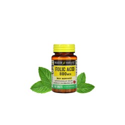 Folic Acid 800mcg Mason Natural Folic Acid 800mcg Mason Natural