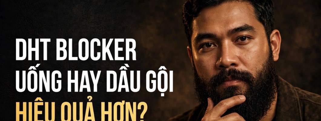 DHT Blocker Uống Hay Dầu Gội Hiệu Quả Hơn?