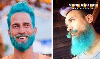 Làm mới diện mạo với màu tóc và râu mới
