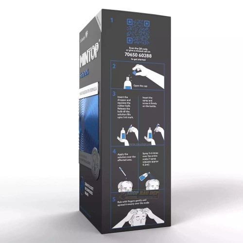 Dung Dịch Mọc Tóc Mintop Minoxidil 10% Dạng Lỏng - Nam