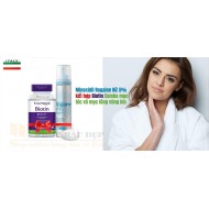 Minoxidil Rogaine Nữ 5% - Biotin Combo mọc tóc và mọc lông vùng kín