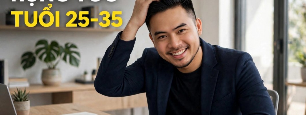 Rụng tóc ở nam giới tuổi 25-35