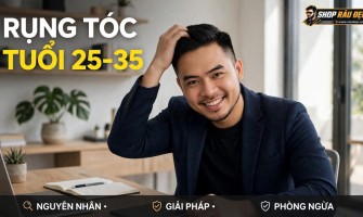 Rụng tóc ở nam giới tuổi 25-35