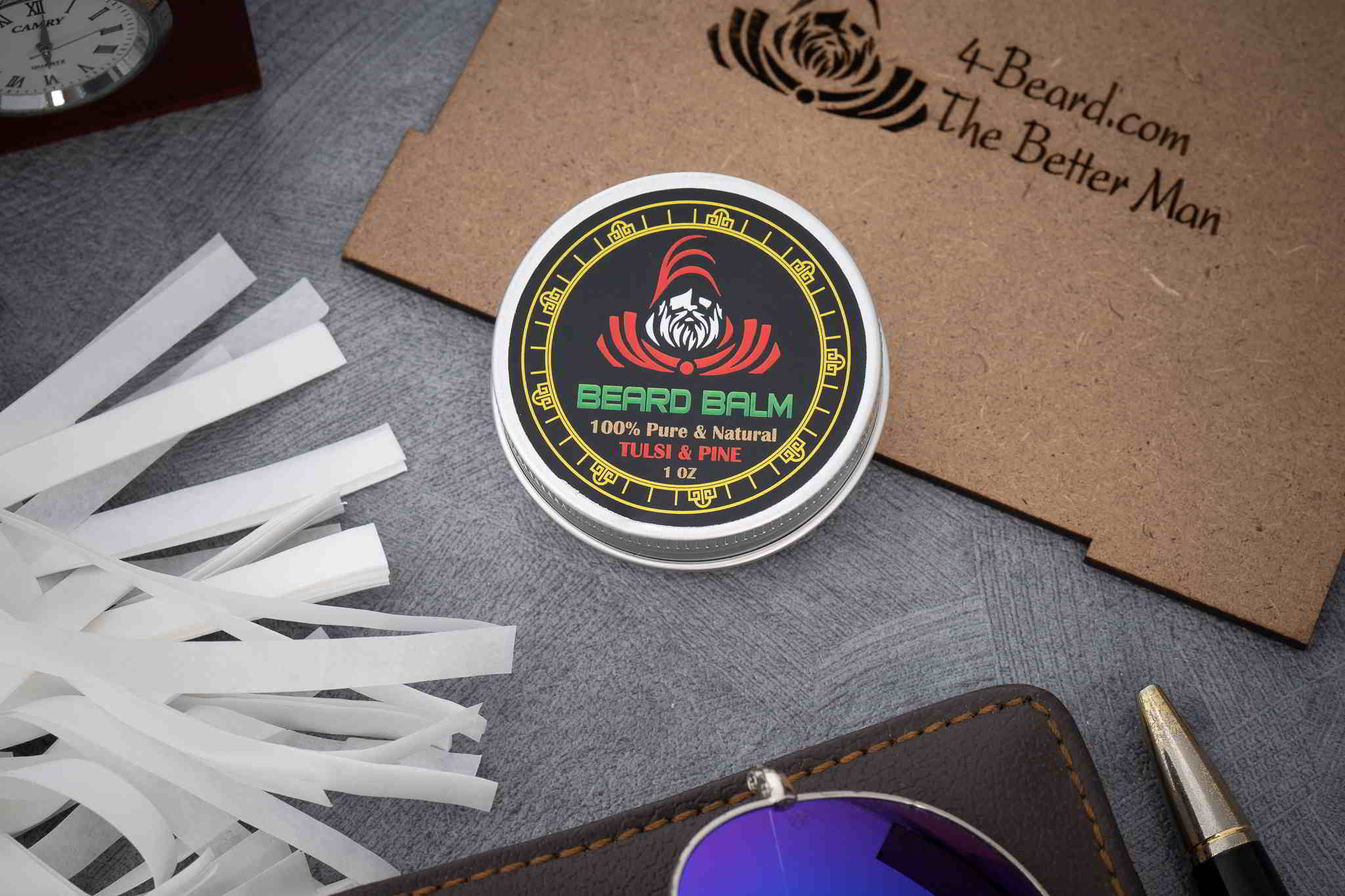 Thành phần 100% tự nhiên của Beard Balm Tulsi